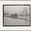 Flooded farm near New Madrid, Missouri