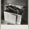 The kitchen sink in a New Haven, Illinois, home after the flood