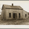 Indiana farmhouse after the flood. Posey County, Indiana