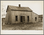 Indiana farmhouse after the flood. Posey County, Indiana