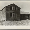 An abandoned farmhouse in LaSalle County, Illinois. The trend toward planting larger units has caused the abandonment of many former farmhouses