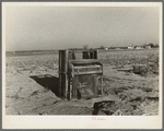 An organ deposited by the flood on a farm near Mount Vernon, Indiana