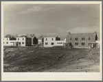 Different types of houses being constructed on the Suburban Resettlement Administration project. Greenhills, Ohio