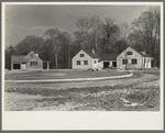 Two houses on a circle at Greenhills project. Ohio