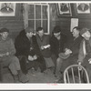 Group of farmers at soil conservation meeting. Livingston County, Illinois