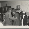 Colored flood refugees housed in the Baptist church at Sikeston, Missouri