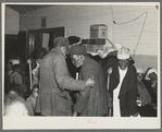 Colored flood refugees housed in the Baptist church at Sikeston, Missouri