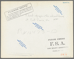 Flood refugees in schoolhouse at East Prairie, Missouri