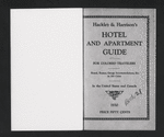 Hackley & Harrison's hotel and apartment guide for colored travelers