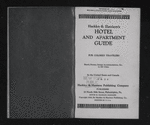 Hackley & Harrison's hotel and apartment guide for colored travelers
