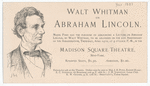 Walt Whitman on Abraham Lincoln