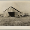 There is inadequate space for machinery on the farm rented by Sylvester Garring near Fowler, Indiana