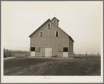 Barn on Roy Conner's farm near Templeton, Indiana. Conner owns and operates this farm under a small mortgage