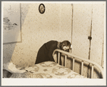 6:30 a.m. One of the Tip Estes' daughters is making the beds. Near Fowler, Indiana