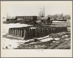 Tile pipe on the Greendale project. Wisconsin