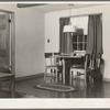 Dining nook in the model house at Greendale, Wisconsin