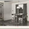 Dining nook in the model house at Greendale, Wisconsin