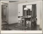 Dining nook in the model house at Greendale, Wisconsin