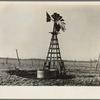Windmill on farm in northern Illinois. Near Harvard, Illinois