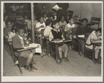 Negro school at Tent City near Shawneetown, Illinois