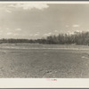 North end of earthen dam, Martin County Development Project, Indiana. This part has not been completely filled