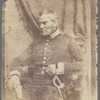 Portrait of man in uniform with sword