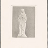 Print of a Mother Mary statue