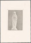 Print of a Mother Mary statue