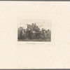 Farm scene with men and women