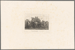 Farm scene with men and women