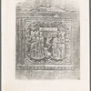 Bas-relief of the funeral of the Virgin from the north façade of the Notre-Dame Cathedral, Paris