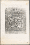 Bas-relief of the funeral of the Virgin from the north façade of the Notre-Dame Cathedral, Paris