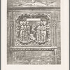 Bas-relief of the funeral of the Virgin from the north façade of the Notre-Dame Cathedral, Paris