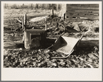 Farmyard of Matt Henry, a farmer of the cut-over lands. Near Tipler, Florence County, Wisconsin