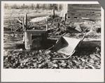 Farmyard of Matt Henry, a farmer of the cut-over lands. Near Tipler, Florence County, Wisconsin