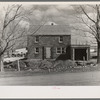 Type "A" house under construction. Ironwood Homesteads, Michigan