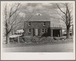 Type "A" house under construction. Ironwood Homesteads, Michigan