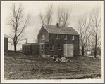 Type "A" house under construction. Ironwood Homesteads, Michigan
