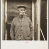 Resident of the transient camp at Hagerman Lake, Michigan