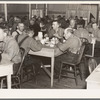 Men in transient camp near Hagerman Lake, Michigan