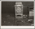 An old slot machine in an abandoned saloon at Mansfield, Michigan