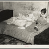 The twins and small daughter of the Stromberg family. Gibbs City, Michigan