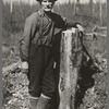 Lon Allen, farmer of the cut-over regions near Iron River, Michigan