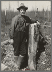 Lon Allen, farmer of the cut-over regions near Iron River, Michigan