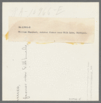 William Sharrard, cut-over farmer near Silk Lake, Michigan