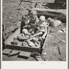 Children of Bodray family playing. Near Tipler, Wisconsin