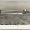 The garment factory at Jersey Homesteads. It is constructed of steel, glass and concrete and is airconditioned. It is credited with being the most modern factory for needlework on the Atlantic Seaboard, Hightstown, New Jersey