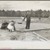 Construction of houses (reading plans and measuring), Jersey Homesteads, Hightstown, New Jersey