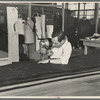 Philip Goldstein assistant cutter in the cooperative garment factory at Jersey Homesteads, is secretary of the Colonists' Association, the workers' Aim Cooperative Association, Inc., Hightstown, New Jersey