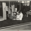 Philip Goldstein assistant cutter in the cooperative garment factory at Jersey Homesteads, is secretary of the Colonists' Association, the workers' Aim Cooperative Association, Inc., Hightstown, New Jersey